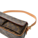 LOUIS VUITTON ルイヴィトン モノグラム ヴィバシテ MM セミショルダー ブラウン M51164 レディース モノグラムキャンバス ショルダーバッグ ABランク 中古 銀蔵