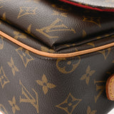 LOUIS VUITTON ルイヴィトン モノグラム ヴィバシテ MM セミショルダー ブラウン M51164 レディース モノグラムキャンバス ショルダーバッグ ABランク 中古 銀蔵