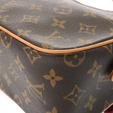 LOUIS VUITTON ルイヴィトン モノグラム ヴィバシテ MM セミショルダー ブラウン M51164 レディース モノグラムキャンバス ショルダーバッグ ABランク 中古 銀蔵