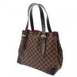 LOUIS VUITTON ルイヴィトン ダミエ ハムステッド MM ブラウン N51204 レディース ダミエキャンバス トートバッグ ABランク 中古 銀蔵