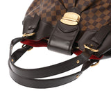 LOUIS VUITTON ルイヴィトン ダミエ システィナ GM ブラウン N41540 レディース ダミエキャンバス ハンドバッグ ABランク 中古 銀蔵