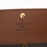 LOUIS VUITTON ルイヴィトン モノグラム ミュルティクレ4 ブラウン M62631 ユニセックス モノグラムキャンバス キーケース Aランク 中古 銀蔵