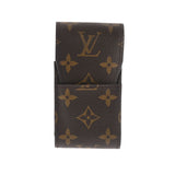 LOUIS VUITTON ルイヴィトン ダミエ エテュイ シガレット シガレットケース ブラウン N63024 ユニセックス レザー ブランド小物 ABランク 中古 銀蔵