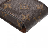 LOUIS VUITTON ルイヴィトン ダミエ エテュイ シガレット シガレットケース ブラウン N63024 ユニセックス レザー ブランド小物 ABランク 中古 銀蔵