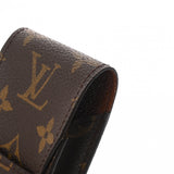 LOUIS VUITTON ルイヴィトン ダミエ エテュイ シガレット シガレットケース ブラウン N63024 ユニセックス レザー ブランド小物 ABランク 中古 銀蔵