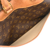 LOUIS VUITTON ルイヴィトン モノグラム ドーヴィル ブラウン M47270 レディース モノグラムキャンバス ハンドバッグ Bランク 中古 銀蔵