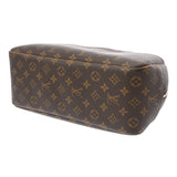 LOUIS VUITTON ルイヴィトン モノグラム ドーヴィル ブラウン M47270 レディース モノグラムキャンバス ハンドバッグ Bランク 中古 銀蔵