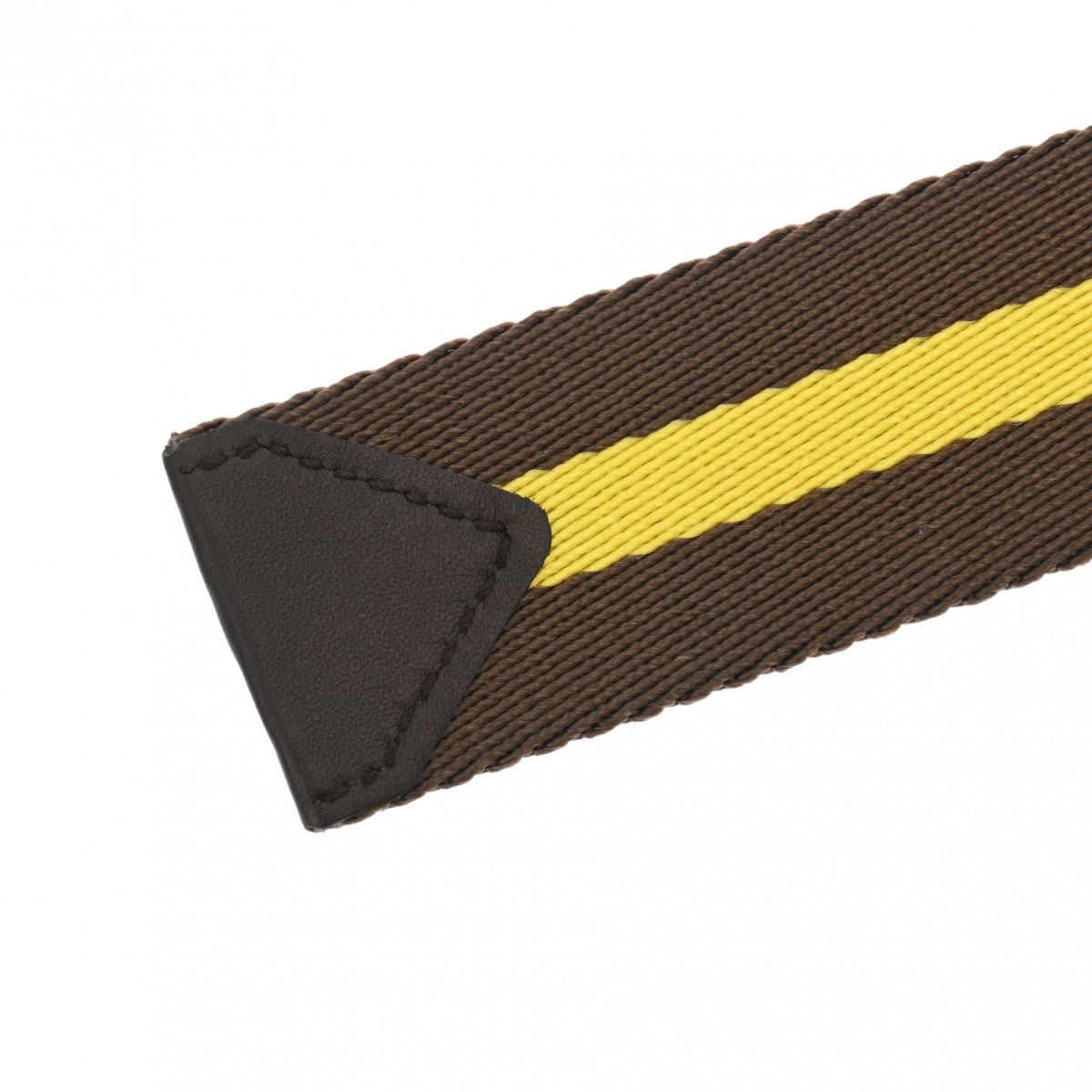 ボッテガヴェネタ ライン入り バイカラー イエロー/ブラウン