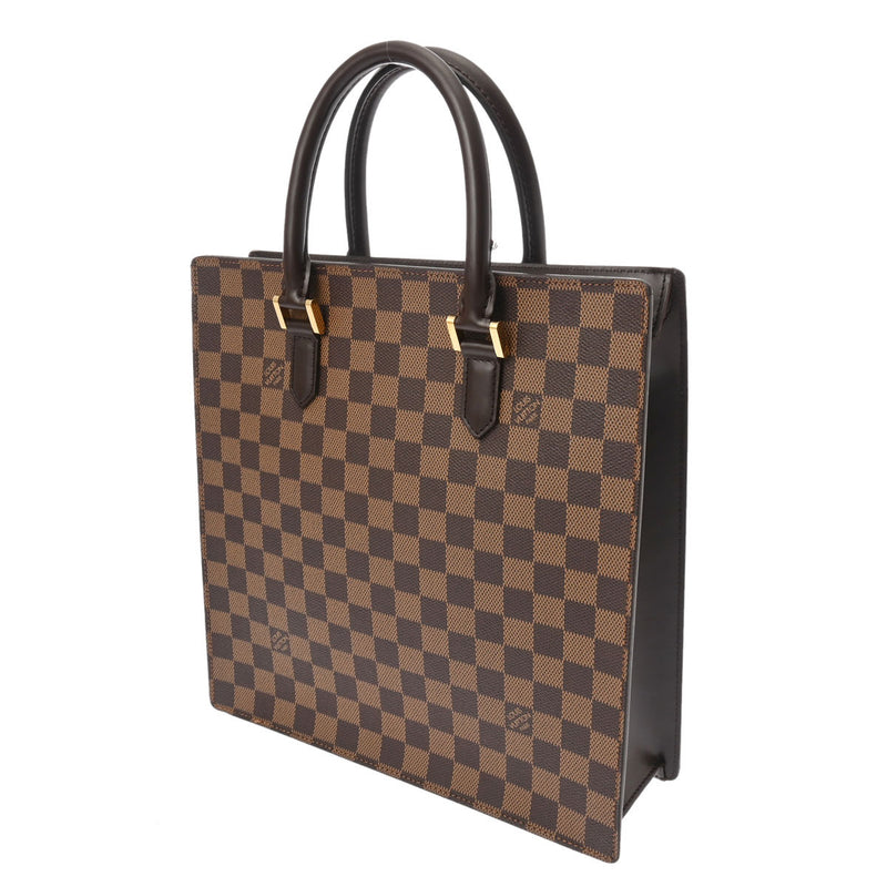 LOUIS VUITTON ルイヴィトン ダミエ ヴェニス PM トートバッグ ブラウン N51145 ユニセックス ダミエキャンバス ハンドバッグ ABランク 中古 銀蔵