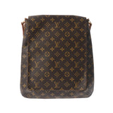 LOUIS VUITTON ルイヴィトン モノグラム ミュゼット ブラウン M51256 レディース モノグラムキャンバス ショルダーバッグ ABランク 中古 銀蔵
