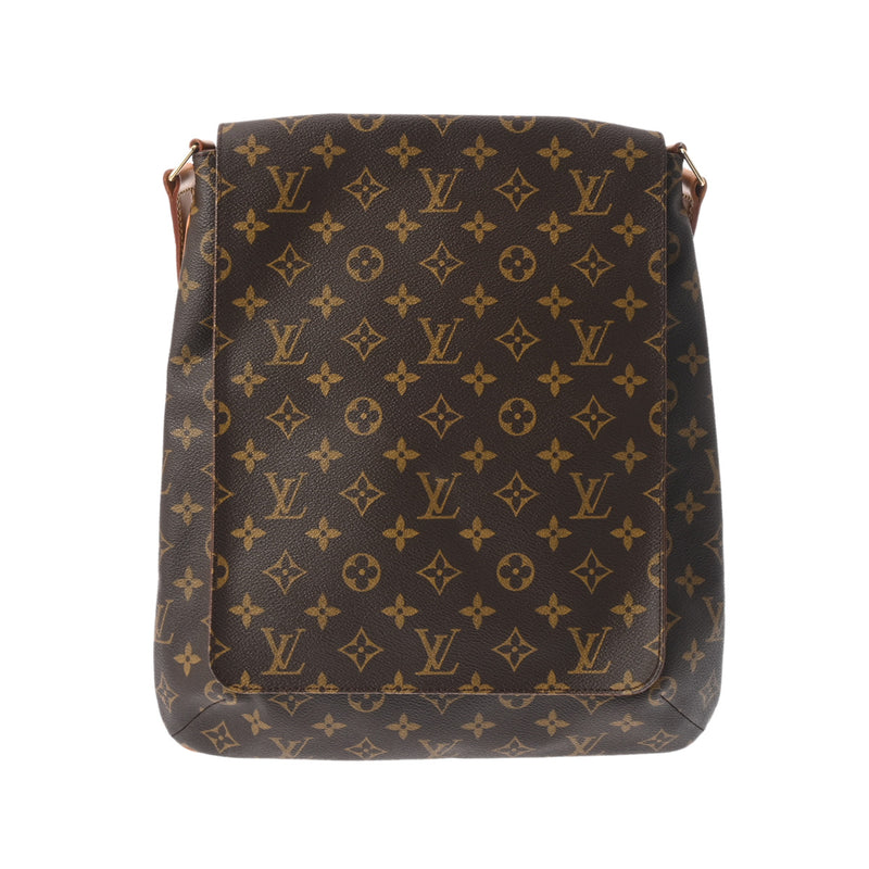 LOUIS VUITTON ルイヴィトン モノグラム ミュゼット ブラウン M51256 レディース モノグラムキャンバス ショルダーバッグ ABランク 中古 銀蔵