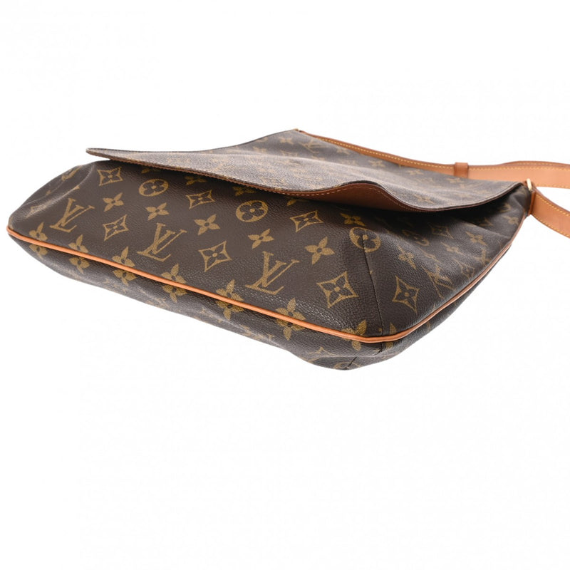 LOUIS VUITTON ルイヴィトン モノグラム ミュゼット ブラウン M51256 レディース モノグラムキャンバス ショルダーバッグ ABランク 中古 銀蔵