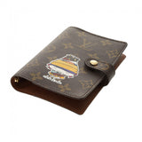 LOUIS VUITTON ルイヴィトン アジェンダ PM MOCA限定 ブラウン R20956 ユニセックス モノグラムキャンバス 手帳カバー Aランク 中古 銀蔵