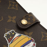 LOUIS VUITTON ルイヴィトン アジェンダ PM MOCA限定 ブラウン R20956 ユニセックス モノグラムキャンバス 手帳カバー Aランク 中古 銀蔵