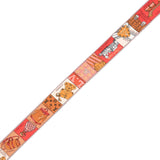 LOUIS VUITTON ルイヴィトン モノグラム バンドー BB ジュドゥルイ レッド/ベージュ M70856 レディース シルク100％ スカーフ Aランク 中古 銀蔵