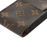 LOUIS VUITTON ルイヴィトン モノグラム エテュイ シガレット シガレットケース ブラウン N63024 ユニセックス レザー ブランド小物 ABランク 中古 銀蔵