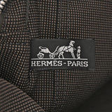 HERMES エルメス エールライン MM グレー ユニセックス キャンバス トートバッグ ABランク 中古 銀蔵