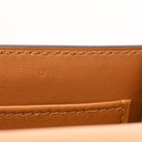 HERMES エルメス ゲタ キャラメル U刻印(2022年頃) レディース シェーブル ショルダーバッグ Aランク 中古 銀蔵