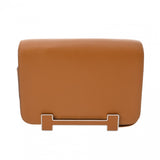 HERMES エルメス ゲタ キャラメル U刻印(2022年頃) レディース シェーブル ショルダーバッグ Aランク 中古 銀蔵