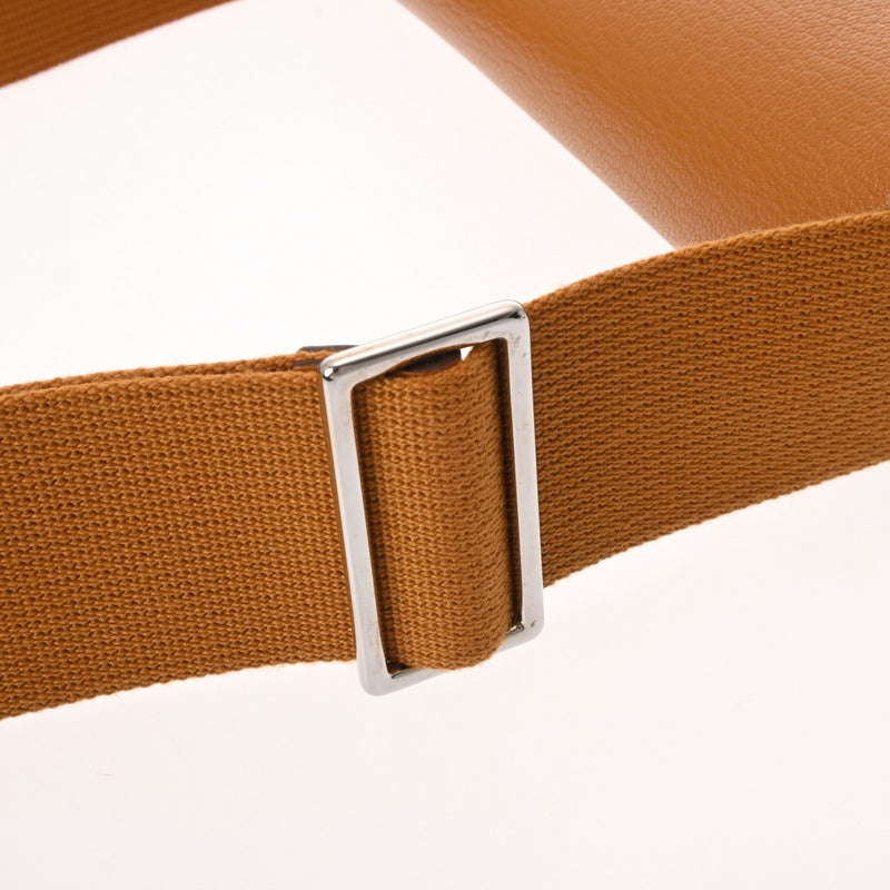 HERMES エルメス ゲタ キャラメル U刻印(2022年頃) レディース シェーブル ショルダーバッグ Aランク 中古 銀蔵