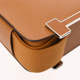 HERMES エルメス ゲタ キャラメル U刻印(2022年頃) レディース シェーブル ショルダーバッグ Aランク 中古 銀蔵