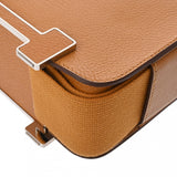 HERMES エルメス ゲタ キャラメル U刻印(2022年頃) レディース シェーブル ショルダーバッグ Aランク 中古 銀蔵