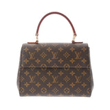 LOUIS VUITTON ルイヴィトン モノグラム クリュニー BB 2WAY ブラウン/コクリコ M43792 レディース モノグラムキャンバス ハンドバッグ Aランク 中古 銀蔵