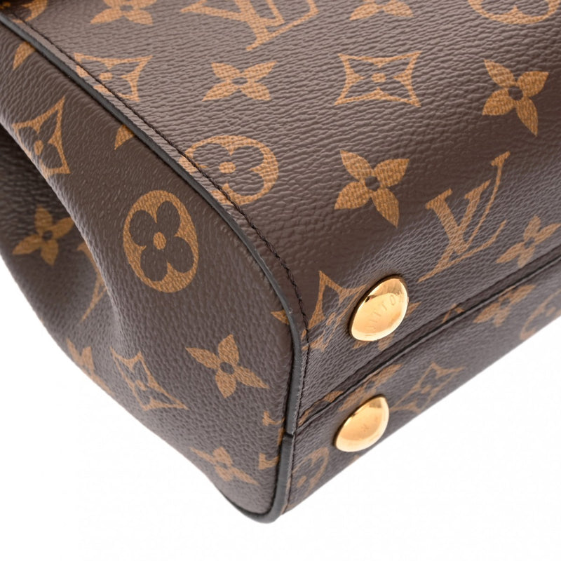 LOUIS VUITTON ルイヴィトン モノグラム クリュニー BB 2WAY ブラウン/コクリコ M43792 レディース モノグラムキャンバス ハンドバッグ Aランク 中古 銀蔵