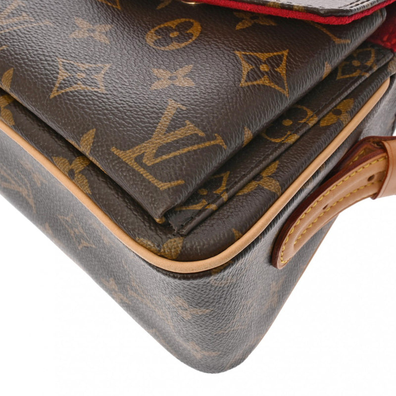 LOUIS VUITTON ルイヴィトン モノグラム ヴィバシテ MM セミショルダー ブラウン M51164 レディース モノグラムキャンバス ショルダーバッグ ABランク 中古 銀蔵