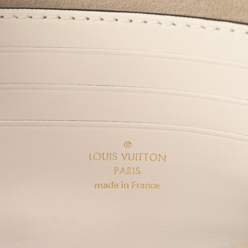 LOUIS VUITTON ルイヴィトン モノグラム ウォレットオンチェーン アイビー ホワイト M11299 レディース カーフレザー ショルダーバッグ Aランク 中古 銀蔵