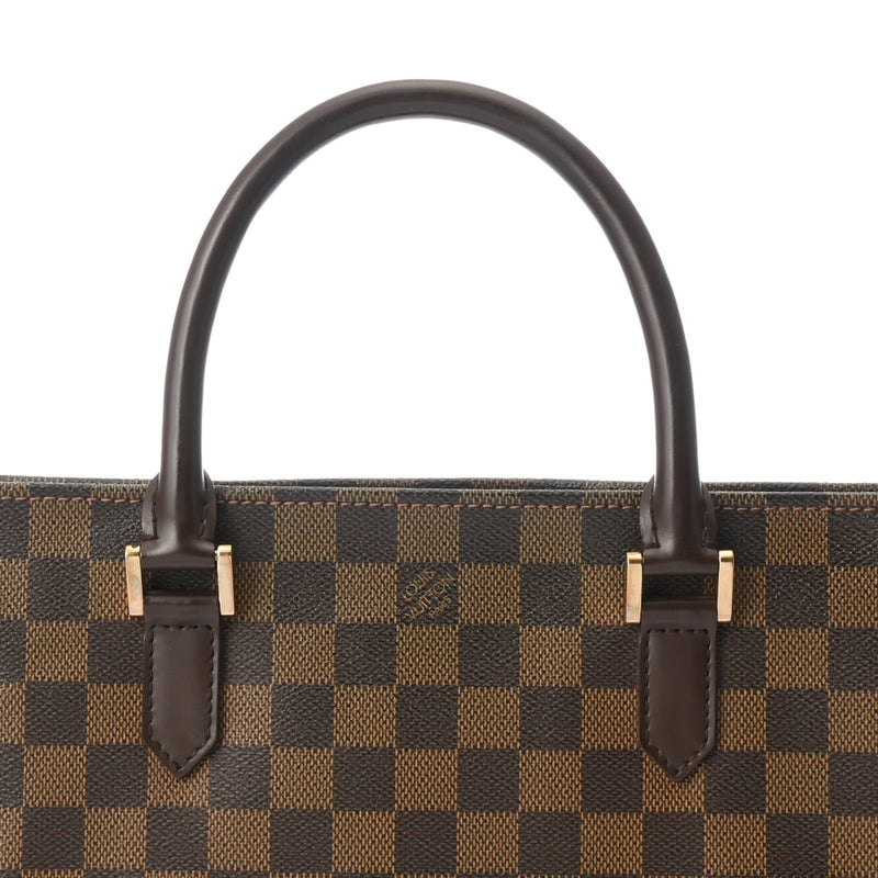 LOUIS VUITTON ルイヴィトン ダミエ サックプラ ブラウン N51140 ユニセックス ダミエキャンバス トートバッグ Bランク 中古 銀蔵