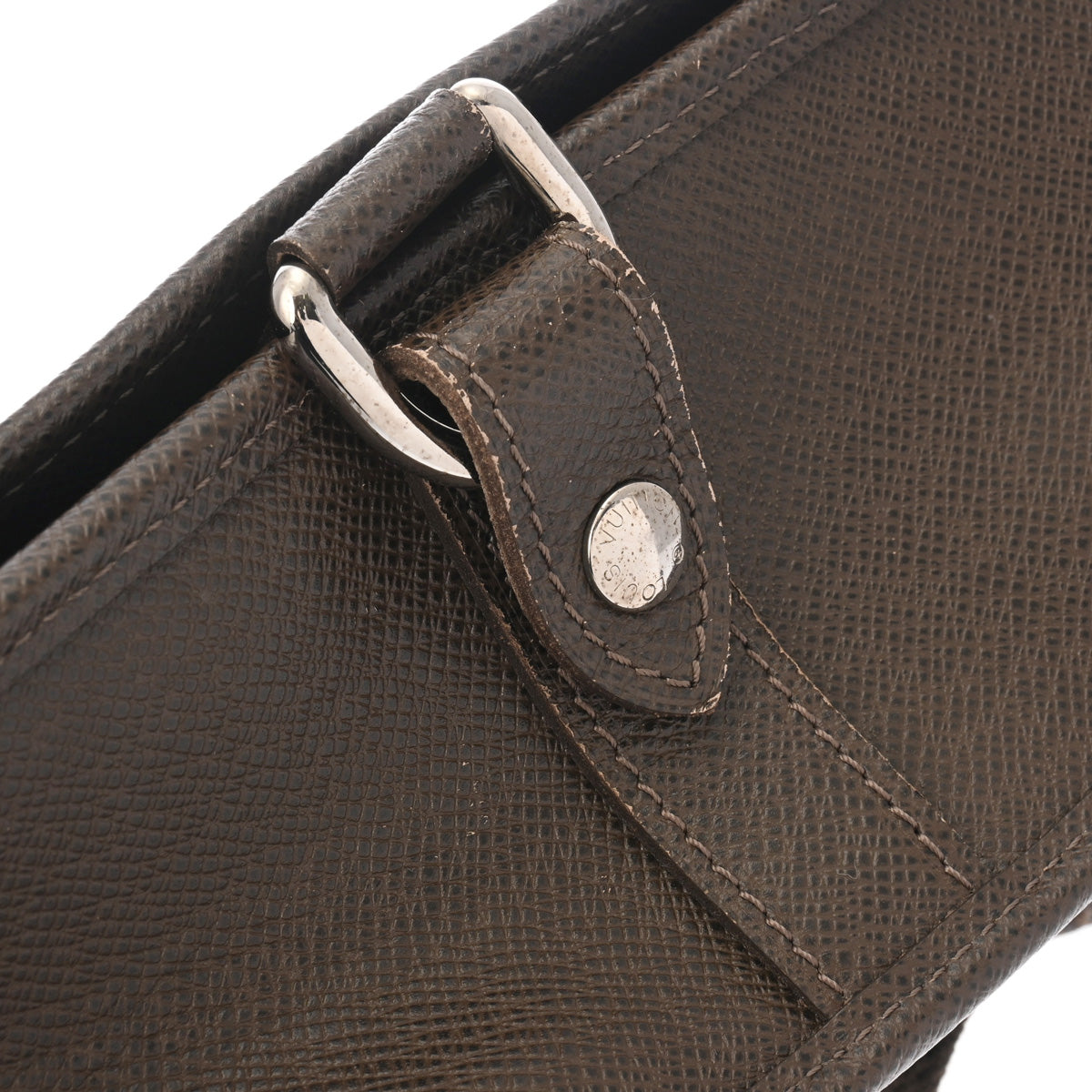 ルイヴィトンアンドレイ 14136 グリズリ メンズ レザー ショルダー