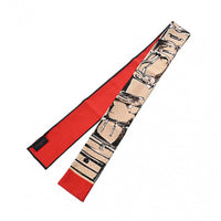 ルイヴィトン バンドー トランク ベージュ/レッド レディース シルク  