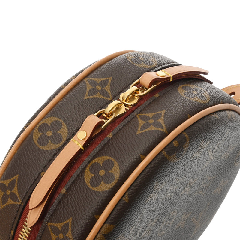 LOUIS VUITTON ルイヴィトン モノグラム ボワットシャポースープル PM ブラウン M45578 レディース モノグラムキャンバス ショルダーバッグ Aランク 中古 銀蔵