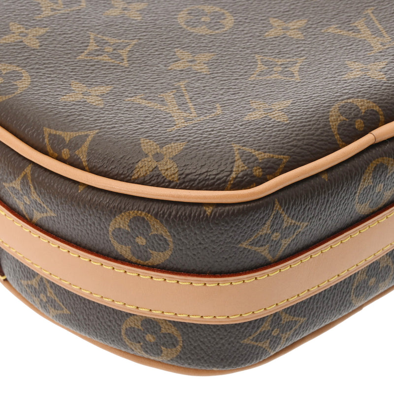 LOUIS VUITTON ルイヴィトン モノグラム ボワットシャポースープル PM ブラウン M45578 レディース モノグラムキャンバス ショルダーバッグ Aランク 中古 銀蔵