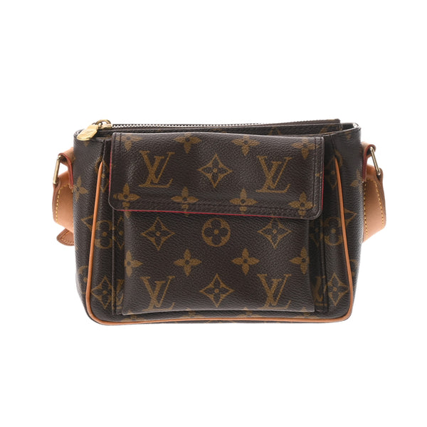 LOUIS VUITTON ルイヴィトン モノグラム ヴィバシテ PM ブラウン M51165 レディース モノグラムキャンバス ショルダーバッグ Bランク 中古 銀蔵