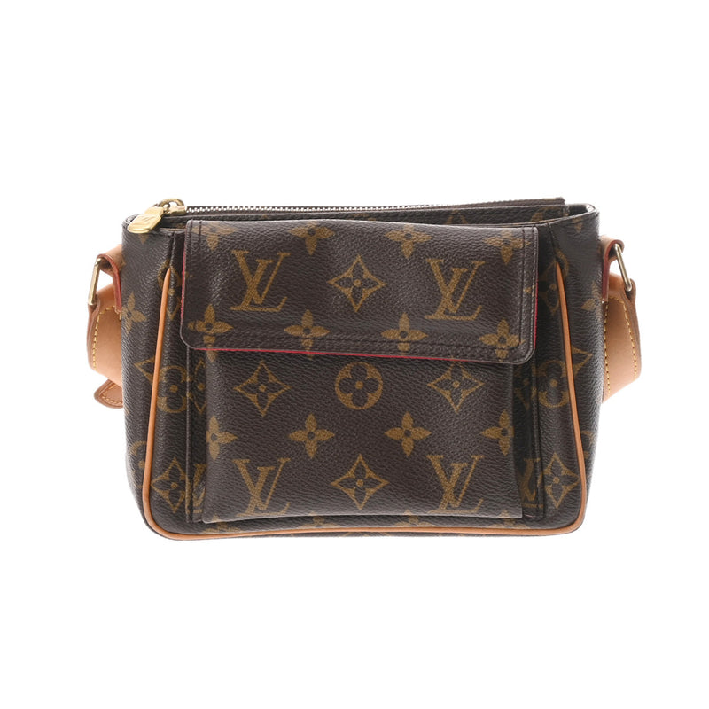 LOUIS VUITTON ルイヴィトン モノグラム ヴィバシテ PM ブラウン M51165 レディース モノグラムキャンバス ショルダーバッグ Bランク 中古 銀蔵