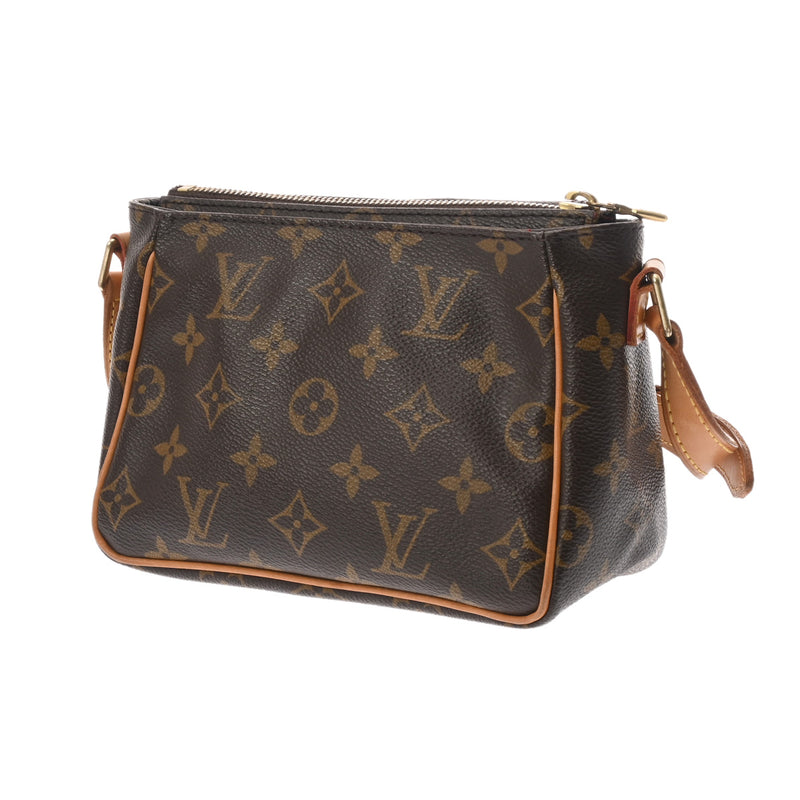 LOUIS VUITTON ルイヴィトン モノグラム ヴィバシテ PM ブラウン M51165 レディース モノグラムキャンバス ショルダーバッグ Bランク 中古 銀蔵