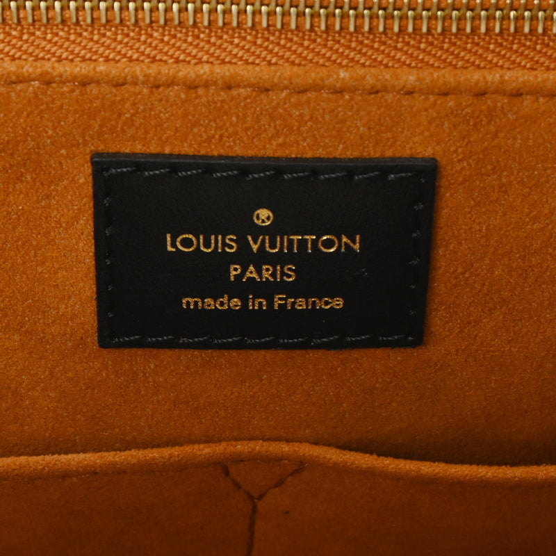 LOUIS VUITTON ルイヴィトン モノグラムアンプラント オンザゴー MM 2WAY ノワール M45595 レディース レザー トートバッグ Aランク 中古 銀蔵