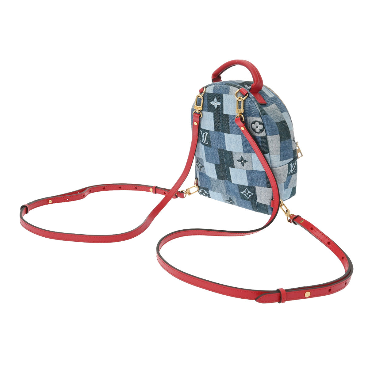 ルイヴィトン パームスプリングス バックパックMINI 14145 ブルー