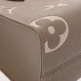LOUIS VUITTON ルイヴィトン モノグラムアンプラント オンザゴー PM 2WAY トゥルトレール/クレーム M45779 レディース レザー ハンドバッグ Aランク 中古 銀蔵
