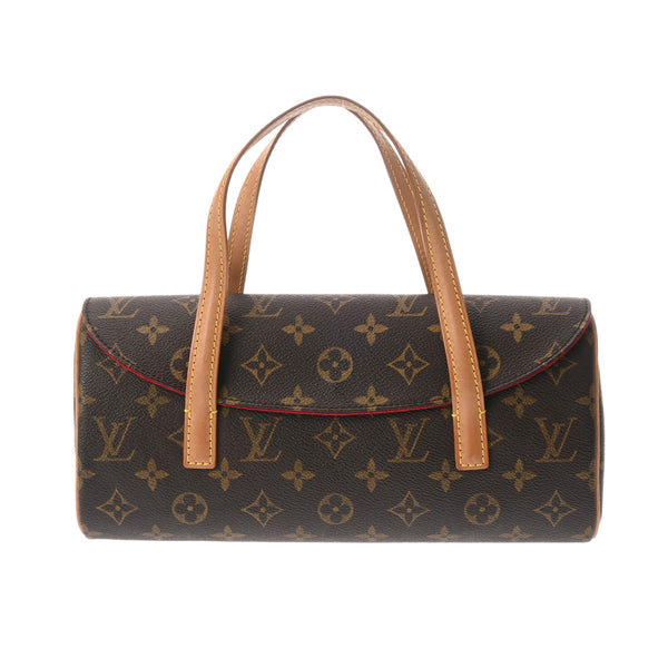 LOUIS VUITTON ルイヴィトン モノグラム ソナチネ ブラウン M51902 レディース モノグラムキャンバス ハンドバッグ Bランク 中古 銀蔵