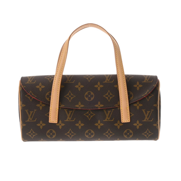 LOUIS VUITTON ルイヴィトン モノグラム ソナチネ ブラウン M51902 レディース モノグラムキャンバス ハンドバッグ ABランク 中古 銀蔵