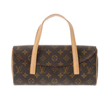 LOUIS VUITTON ルイヴィトン モノグラム ソナチネ ブラウン M51902 レディース モノグラムキャンバス ハンドバッグ ABランク 中古 銀蔵