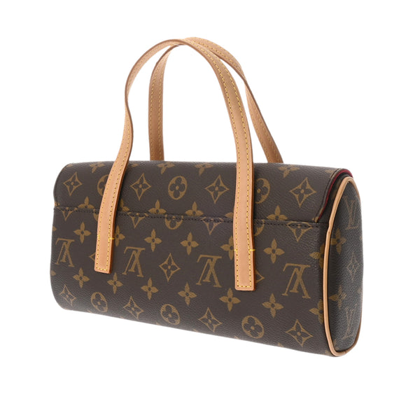 LOUIS VUITTON ルイヴィトン モノグラム ソナチネ ブラウン M51902 レディース モノグラムキャンバス ハンドバッグ ABランク 中古 銀蔵