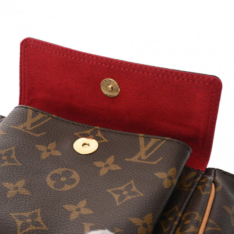 LOUIS VUITTON ルイヴィトン モノグラム ヴィバシテ PM ブラウン M51165 レディース モノグラムキャンバス ショルダーバッグ ABランク 中古 銀蔵