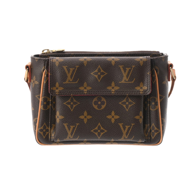 LOUIS VUITTON ルイヴィトン モノグラム ヴィバシテ PM ブラウン M51165 レディース モノグラムキャンバス ショルダーバッグ ABランク 中古 銀蔵