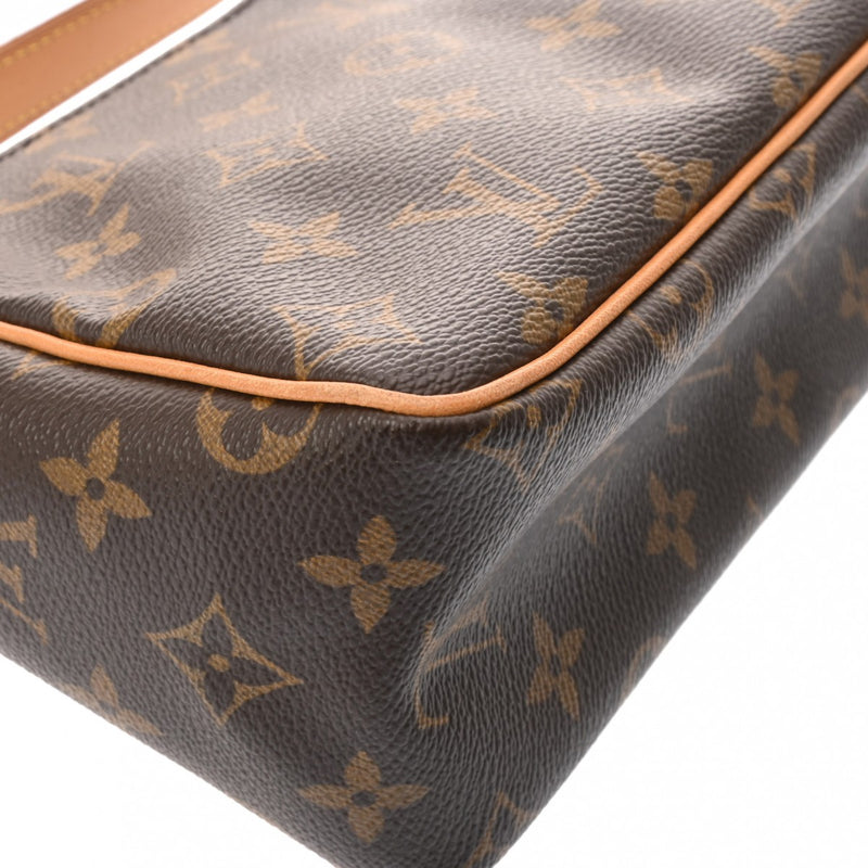 LOUIS VUITTON ルイヴィトン モノグラム ヴィバシテ PM ブラウン M51165 レディース モノグラムキャンバス ショルダーバッグ ABランク 中古 銀蔵