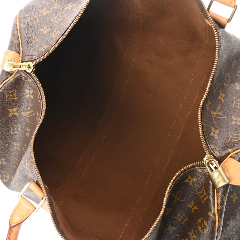 LOUIS VUITTON ルイヴィトン モノグラム キーポル 50 ブラウン M41426 ユニセックス モノグラムキャンバス ボストンバッグ Bランク 中古 銀蔵