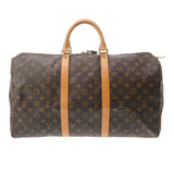 LOUIS VUITTON ルイヴィトン モノグラム キーポル 50 ブラウン M41426 ユニセックス モノグラムキャンバス ボストンバッグ Bランク 中古 銀蔵